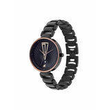 Fastrack Ruffles Black Date Girls Watch NU6216NM01