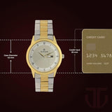 Titan Quartz Champagne Men’s Watch NU1584BM02