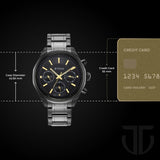 Titan Regalia Opulent Black Dial Men’s Watch NU1829NM02
