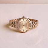 Titan Aura Rose Gold Dial Women’s Watch NT95245WM01
