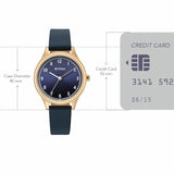 Titan Neo Blue Leather Women’s Watch NU2781WL01