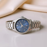 Titan Blue Dial Date Women’s Watch NU2638SM01