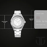 Titan Urban Edge Grey Dial Leather Watch 1802SM03