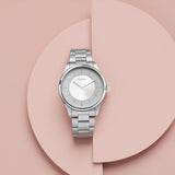 Titan Urban Edge Grey Dial Leather Watch 1802SM03