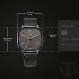 Titan Neo Curve Anthracite Dial Watch for Men NS1885NM01