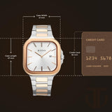Titan Classique Slim Square Men’s Watch NU90176KM01
