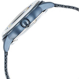 Titan Mechanical Skeleton Blue Dial Automatic Watch 90110QM01