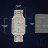 Titan Silver Dial Day-Date Men’s Watch NU1506BM01