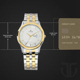 Titan Quartz Analog Day & Date Silver Dial Watch for Men