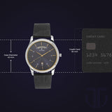Titan Neo Blue Dial Leather Watch 1767SL03
