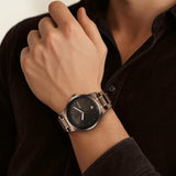 Titan Neo Splash Brown Dial Watch for Men 1806QM03