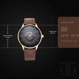 Titan Black Dial World Time Men’s Watch NU90145WL01
