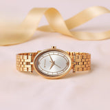 Titan Karishma Silver Rose Gold Women’s Watch NU2758WM01
