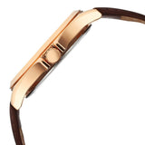 Titan Karishma Silver Dial Leather Strap Watch