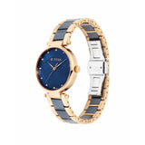 Titan Ceramic Blue Dial Women’s Watch NT95061WD05