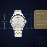 Titan Regalia Opulent White Dial Men’s Watch NU90127BM01