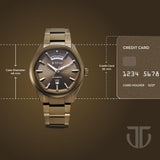 Titan Astral Khaki Men’s Watch NU90209QM01