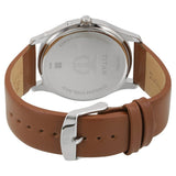 Titan Neo Silver Dial Leather Watch 1767SL01
