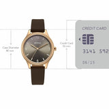 Titan Neo Grey Brown Women’s Watch NU2781WL02