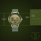 Titan Modern Classics Green Dial Men’s Watch NT94006QM03