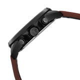 Titan Octane Cred Black Dial Men’s Leather Watch 90238KL03