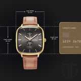 Titan Avant Garde Anthracite Dial Men’s Watch NU90178YL01