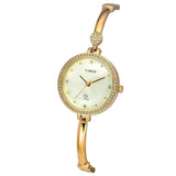 Timex Fria Off White Round Dial Women Watch TWEL18402