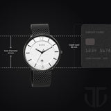 Titan Minimals White Dial Men’s Watch NU1849NM01