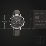 Titan Light Leathers Anthracite Dial Men’s Watch