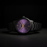 Titan Karishma Purple Black Women’s Watch NU2760NM01