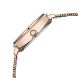 Fastrack Stunners Purple Dial Rose Gold Girls Watch 68043WM04