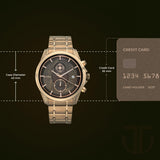 Titan Grandmaster Brown Men’s Watch NU1847KM01