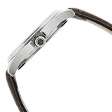 Titan Silver Dial Leather Strap Watch 1698SL01