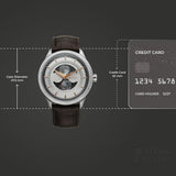 Titan Stellar Dual Moon Phase Silver Dial Men’s Watch 10050SL01