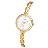 Timex Fria White Round Dial Women Watch TWEL18301