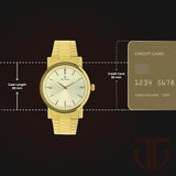 Titan Karishma Off-White Dial Watch for Men NM1712YM02