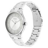 Titan Urban Edge Grey Dial Leather Watch 1802SM03