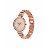 Fastrack Ruffles Beige Date Girls Watch NU6216QM01