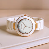 Titan Purple Ceramics White Women’s Watch NU95189KC01