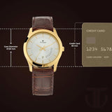 Titan Leather Men’s Watch NU1823YL01
