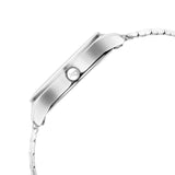 Fastrack Stunners Purple Dial Silver Girls Watch 6296SM01