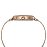 Timex Fashion Women Rose Gold Dial Analog Watch TWEL155SMU02