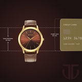 Titan Karishma Radiance Brown Dial Men’s Watch NU1825YL04