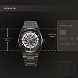 Titan Nexus Skeletal Watch NU90221QM02