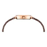Timex Oval 23mm Brown Dial Analog Women Watch TWEL27202