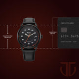 Titan Octane Black Dial Men’s Watch NU1806NL05