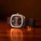 Titan Glamour Brown Women’s Watch NU95317KM01