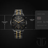 Titan Black Dial Men’s Watch NU1805KM06