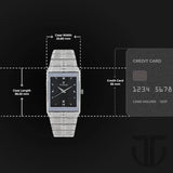Titan Karishma Black Dial Watch for Men NM9151SM02