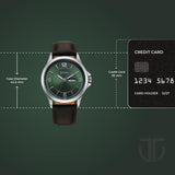 Titan Neo Arabic Green Dial Watch for Men 1870SL12